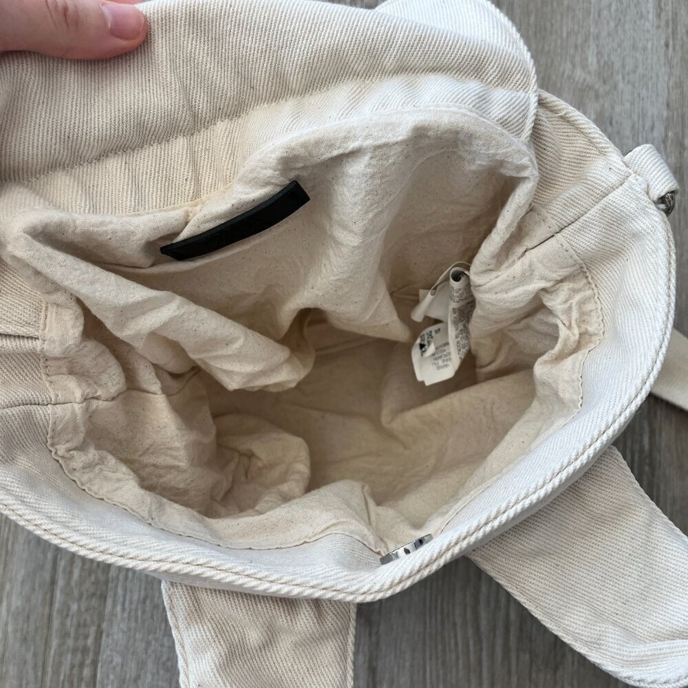Womens Zara "Always Be Yourself" Cream Bag - Picture 6 of 7